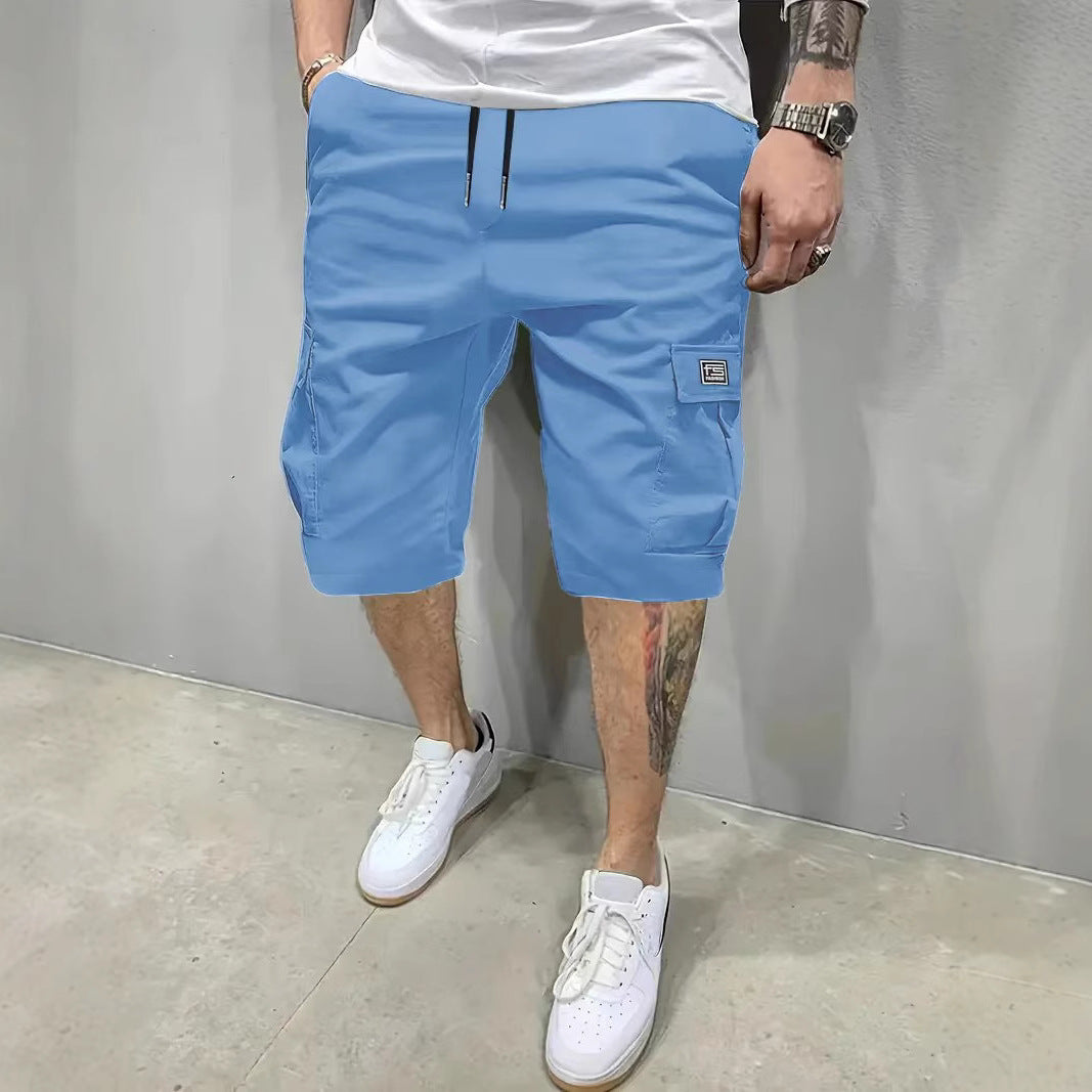 Lusitana Fashion - Cotton Cargo Shorts for Men