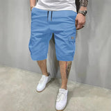 Lusitana Fashion - Cotton Cargo Shorts for Men