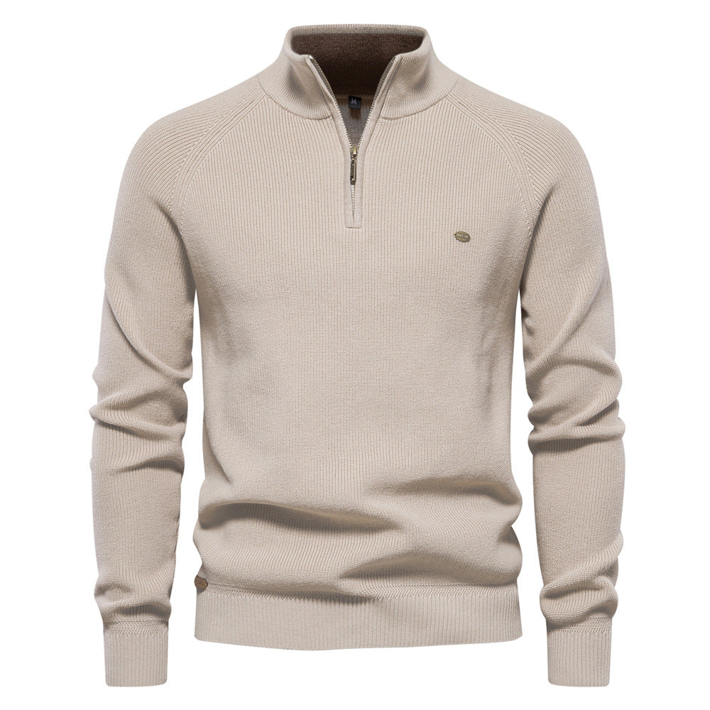 Premium Zip-Up Sweater