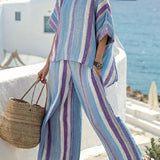 Morine™ | Elegant and Casual Striped Set