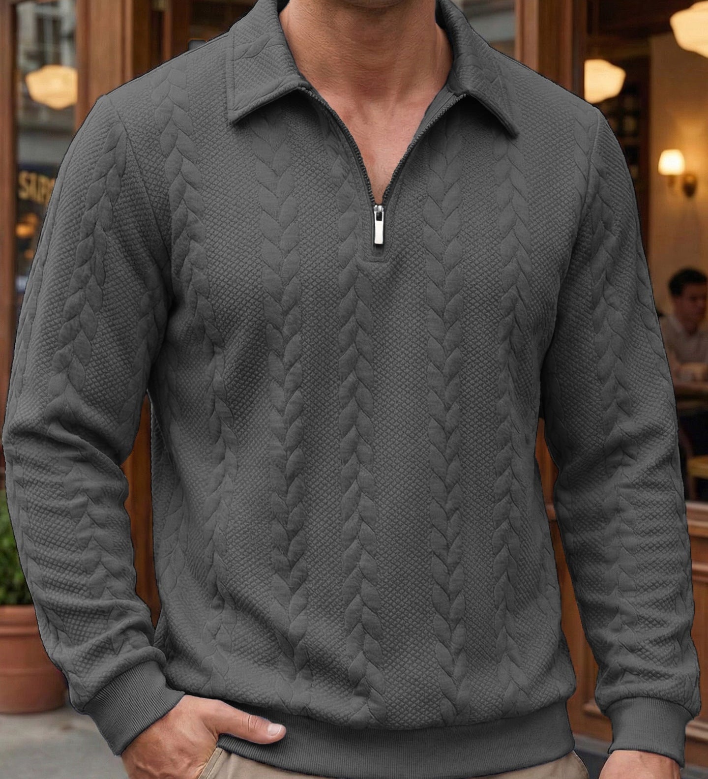 Italian Closure Sweater