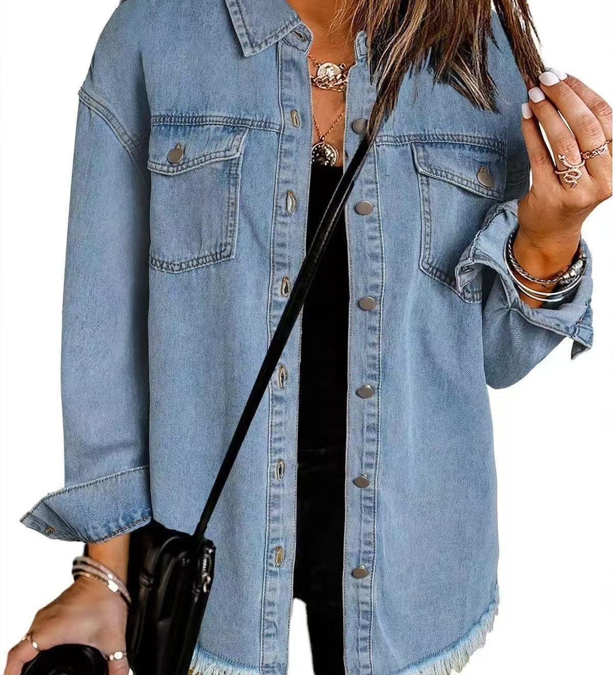 Roxa™ | Comfortable and Practical Denim Jacket