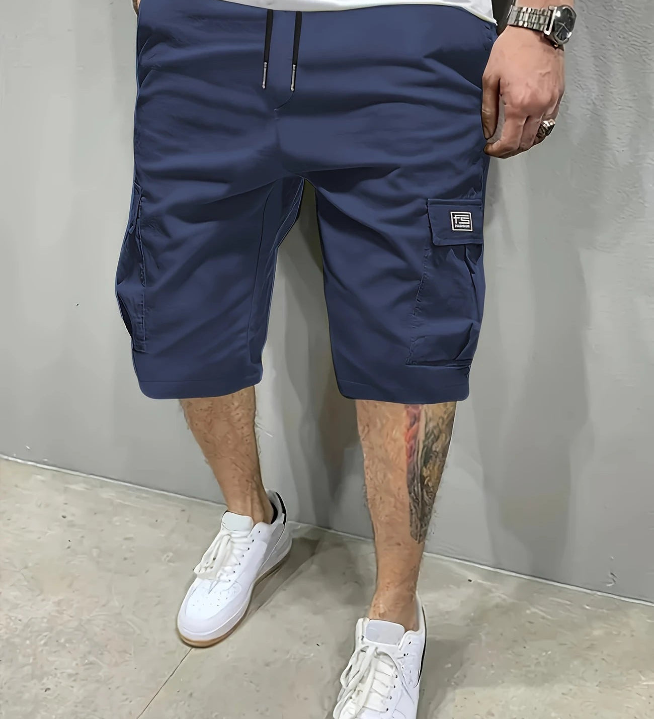 Lusitana Fashion - Relaxed Fit Cargo Shorts