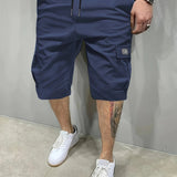 Lusitana Fashion - Cotton Cargo Shorts for Men