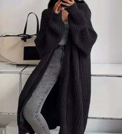 Marlene™ | Elegant Over-the-Knee Cardigan