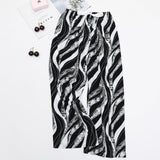 Bandana Paisley Print Wide-Leg Drawstring Pants