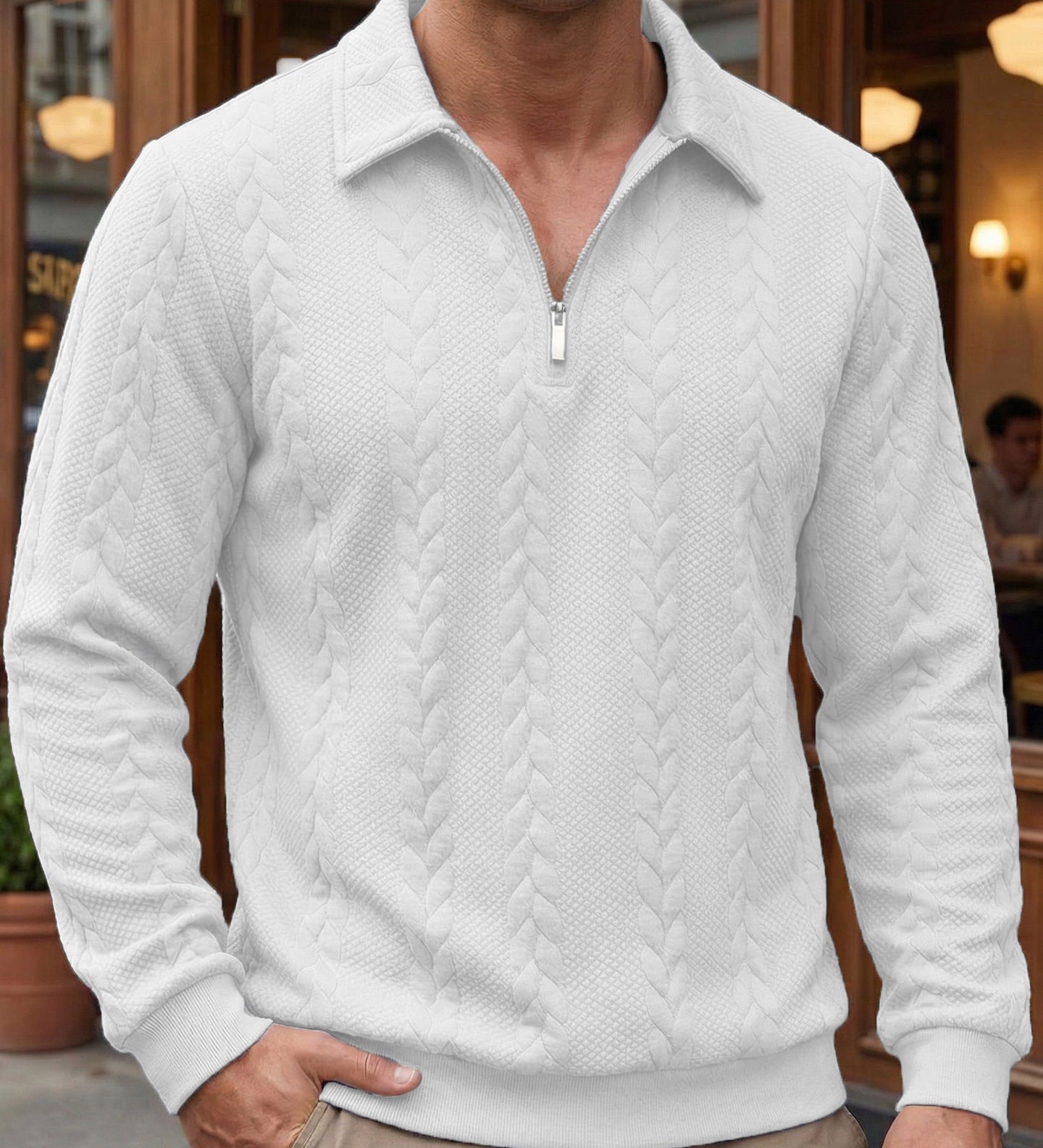 Italian Closure Sweater