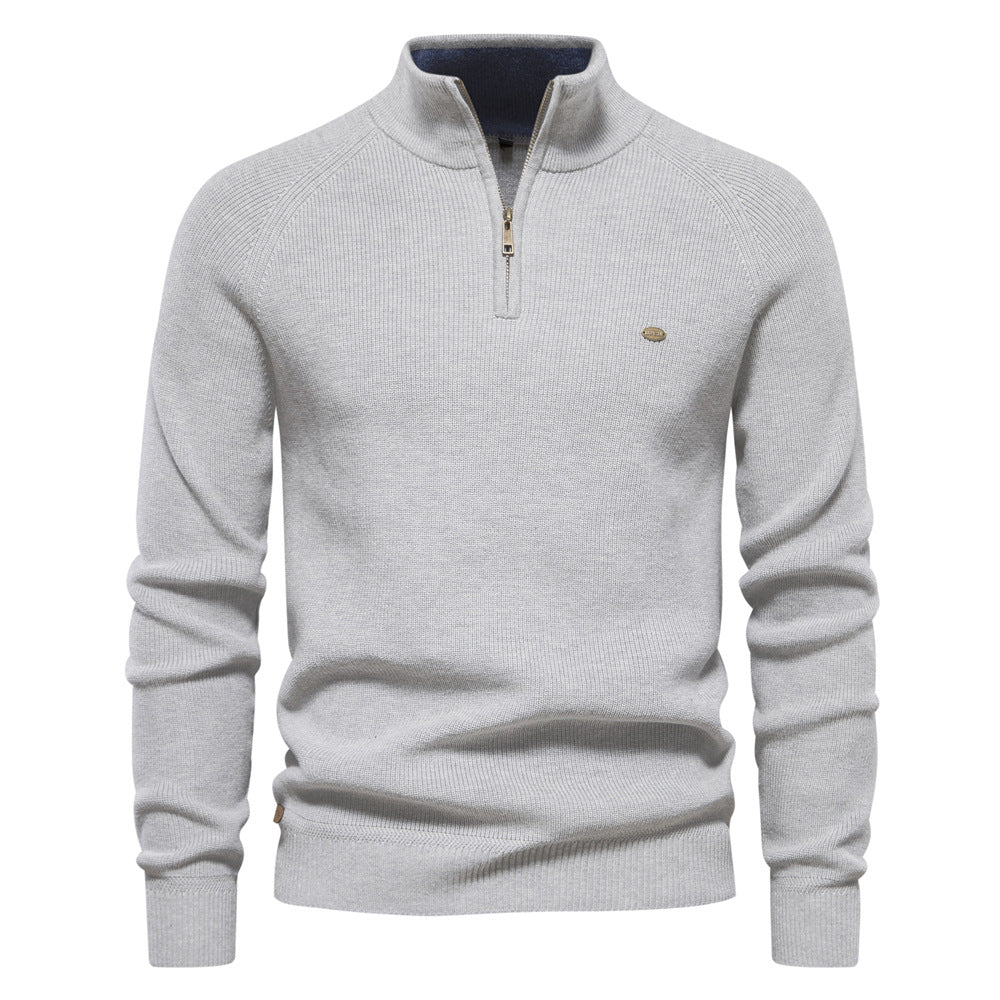 Premium Zip-Up Sweater