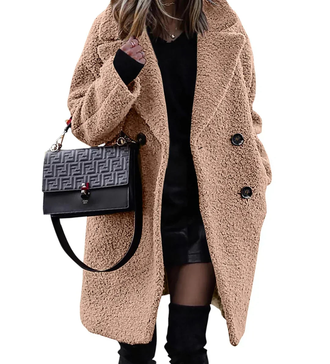 Susan™ | Long Plush Coat