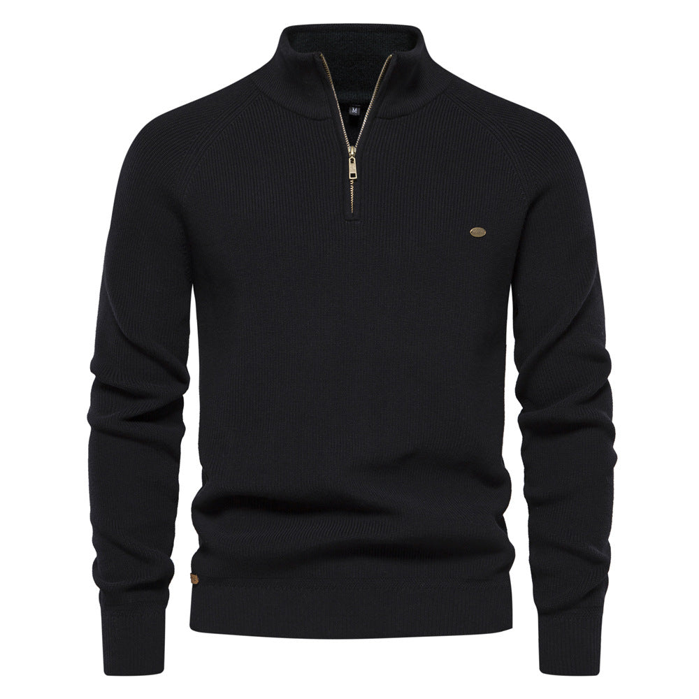 Premium Zip-Up Sweater