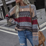 Emanuela™ | Elegant Vintage Geometric Sweater