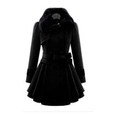 Lobelia™ | Chic coat with fur
