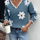 Lydia™ | Elegant Knit Sweater with Lace