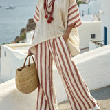 Morine™ | Elegant and Casual Striped Set