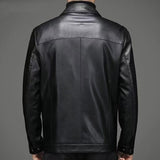 Relaxed Fit Leather Jacket