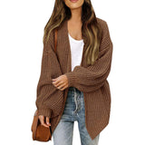 Katya™ | Chunky Knit Oversized Open Cardigan
