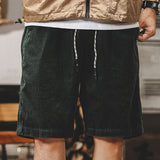 Textured Corduroy Shorts