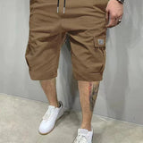 Lusitana Fashion - Cotton Cargo Shorts for Men