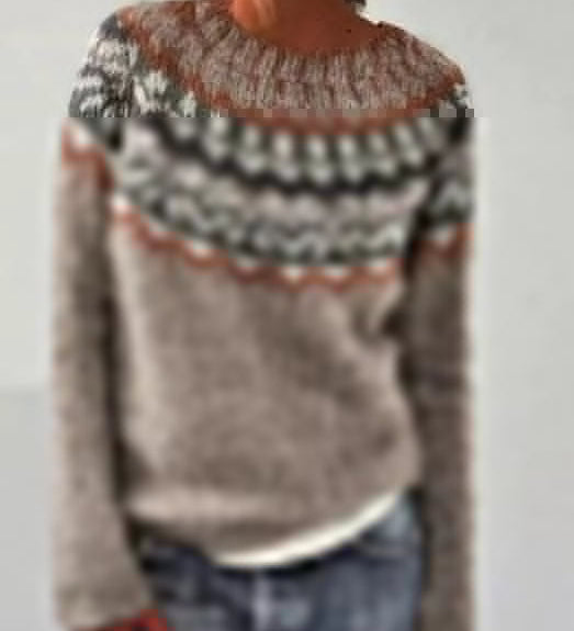 A Vintage Knit Sweater for Women