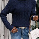 Anna™ | Elegant Round Neck Knit Sweater