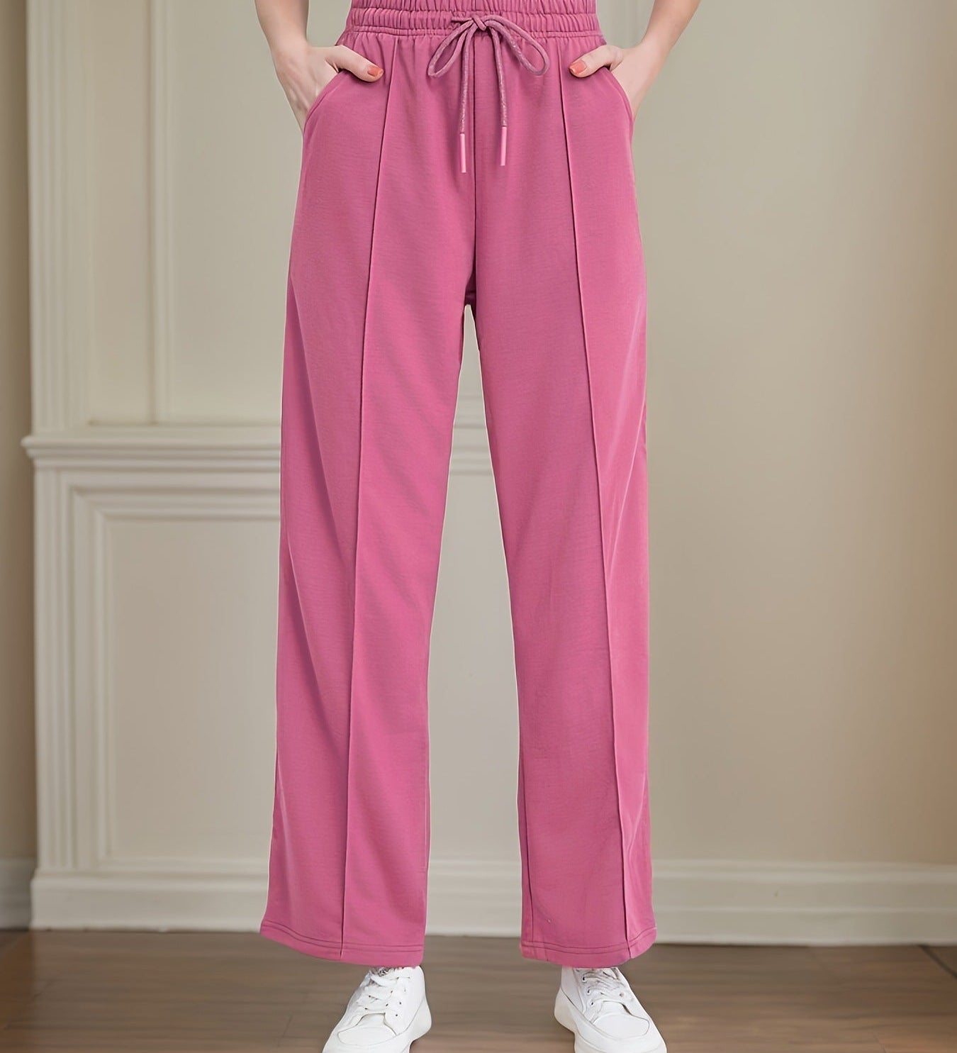 Bulma™ | Elegant Wide-Leg Cotton Pants