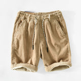Textured Corduroy Shorts