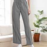 Bulma™ | Elegant Wide-Leg Cotton Pants