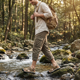Pablo Men's Closed-Toe Sandals with Trekking Sole | Ideal for Outdoor Adventures