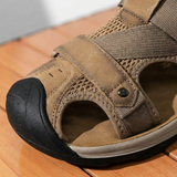 Pablo Men's Closed-Toe Sandals with Trekking Sole | Ideal for Outdoor Adventures