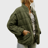 Camille™ | Quilted Bomber Jacket