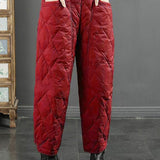 Riley™ | Quilted elastic-waist padded pants