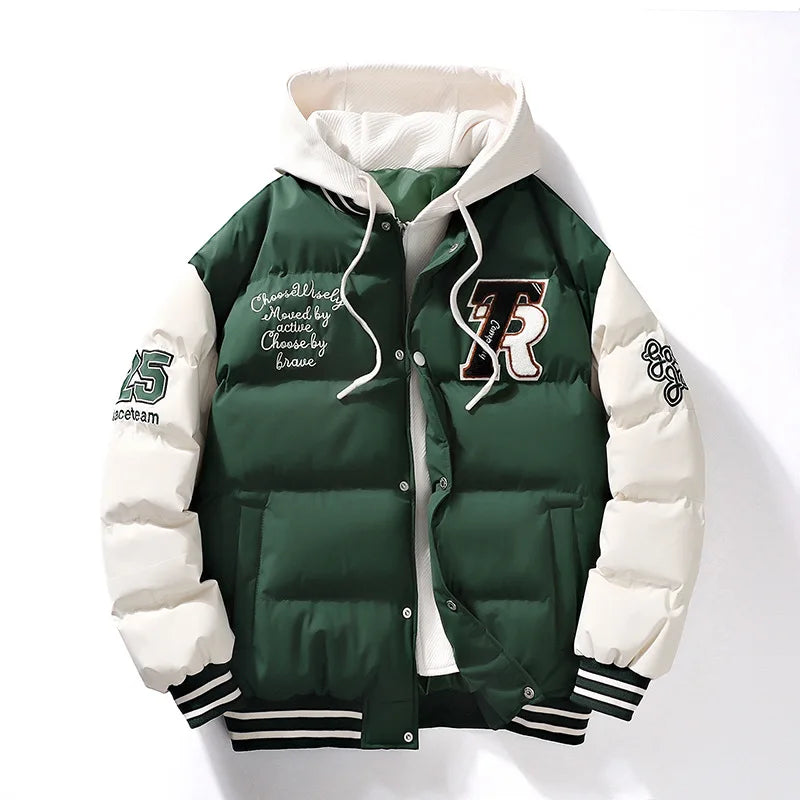 Chic Padded Hooded Coat