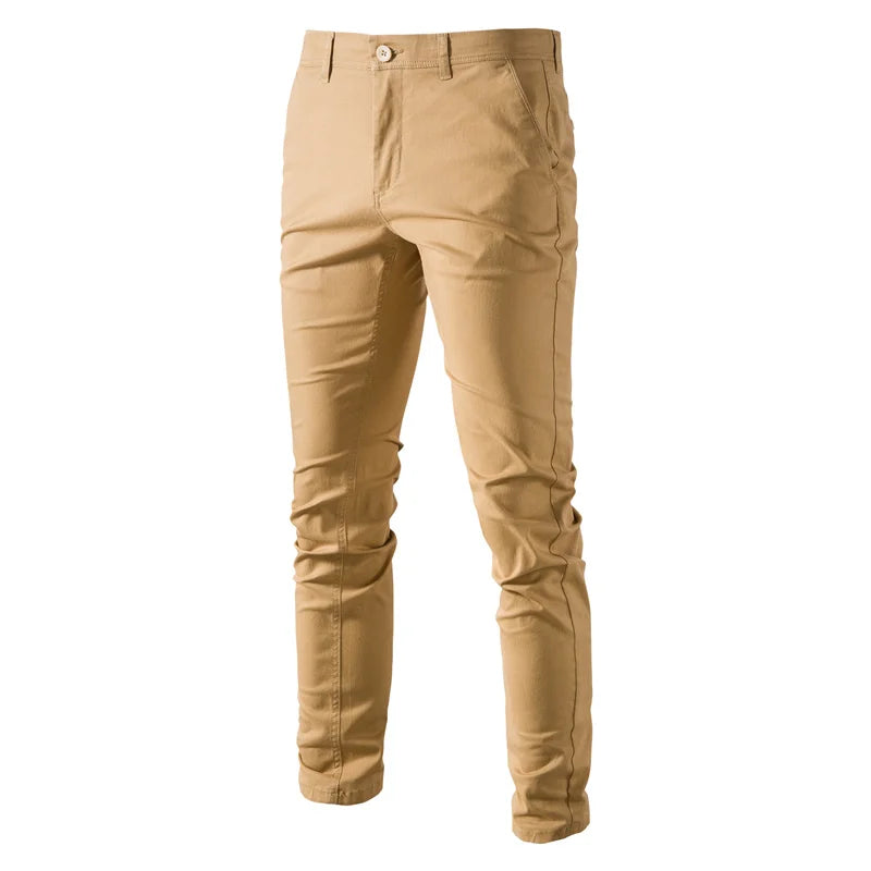 Relaxed Fit Cotton Trousers
