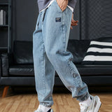 Chic Jogger Denim Pants