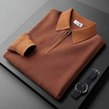Stylish Men's Zip-Up Sweater