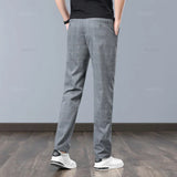 Stretchable Plaid Pants