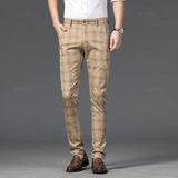 Chic Plaid Trousers