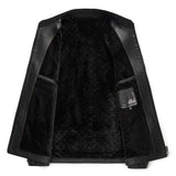 Stylish Men's Leather Coat