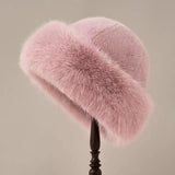 Samara™ | Plush Wide-Trim Cloche Hat