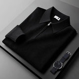 Stylish Men's Zip-Up Sweater