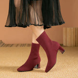 Josie™ | Chic Knitted Ankle Boots