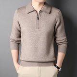 Chic Cashmere Zipper Sweater