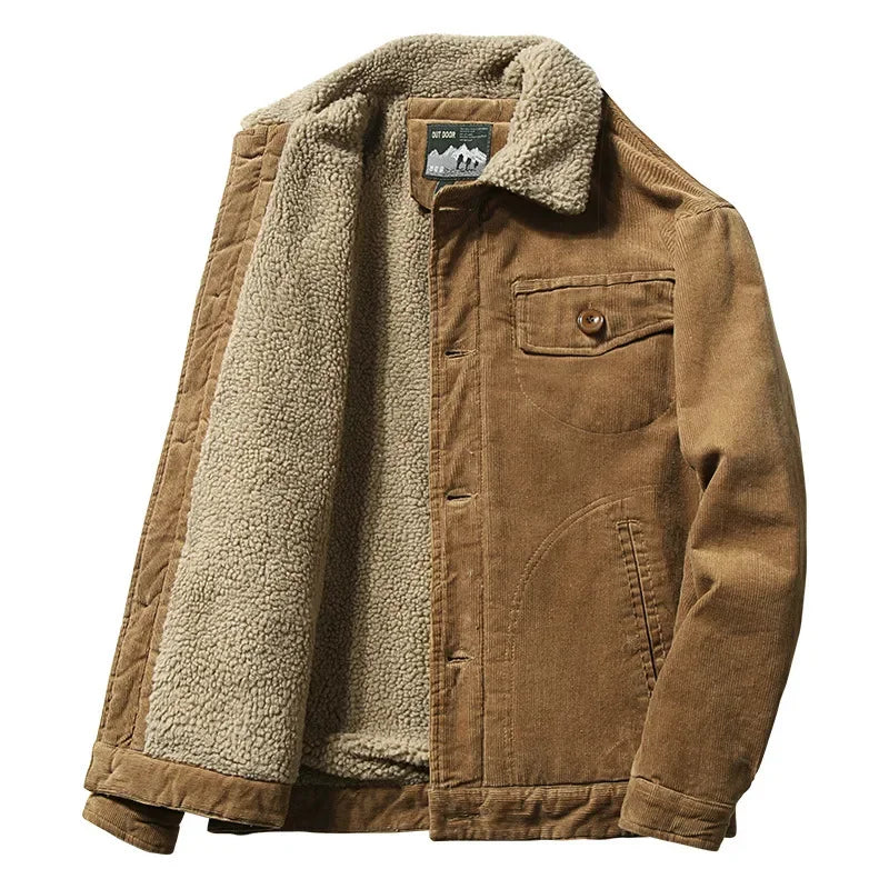 Luxurious Velvet Winter Jacket