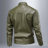 Vintage-Inspired Leather Jacket