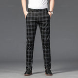 Chic Plaid Trousers