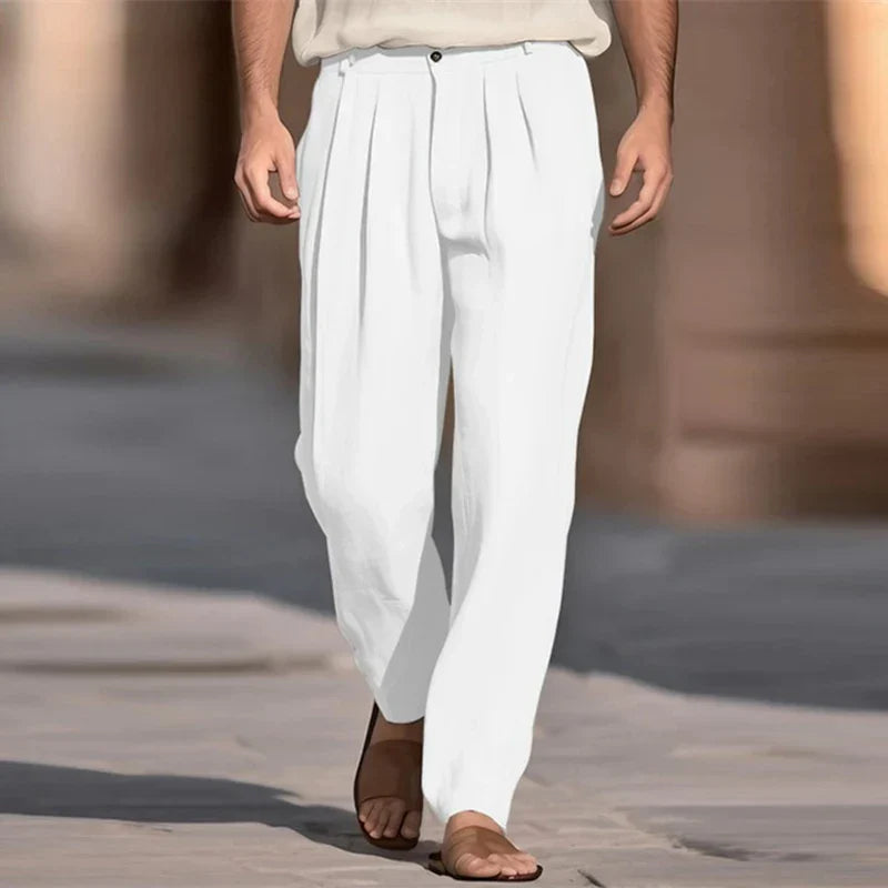 Relaxed Linen Trousers