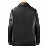 Stylish Men's Leather Coat