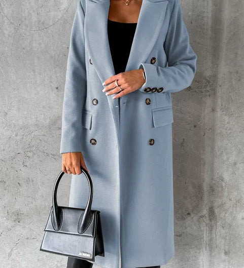Bakoto™ | Elegant Long Wool Coat