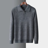 Chic Cashmere Zipper Sweater