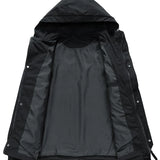Chic Hooded Overcoat
